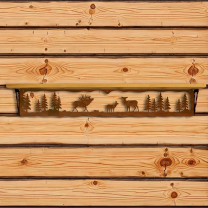 SW-8020 Elk Family 42" Shelf