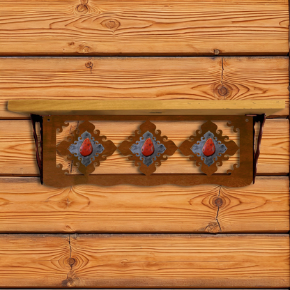 SW-6047 Red Jasper Stone 20" Shelf