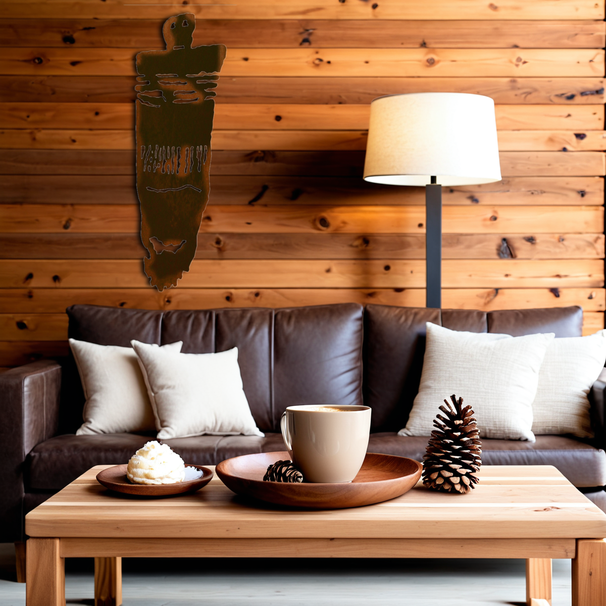 Barrier Canyon Ghost #3 Wall Art - 42"