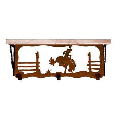 Bronc 20" Coat Hook Shelf