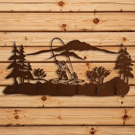 CH-5715 Fly Fisherman Scenic Six Hook