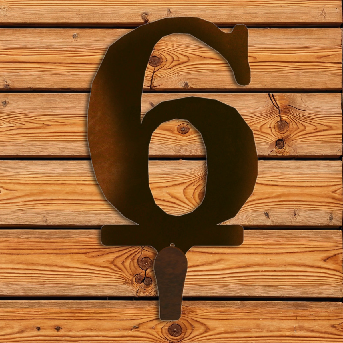 CHL-506 6 Lodge Font Single Coat Hook