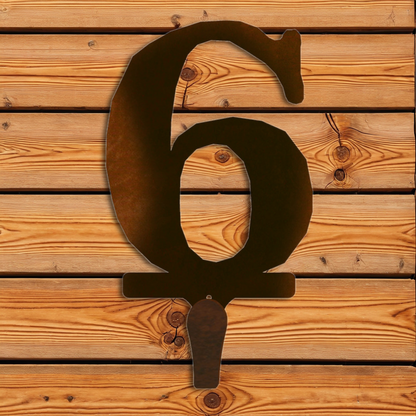 CHL-506 6 Lodge Font Single Coat Hook