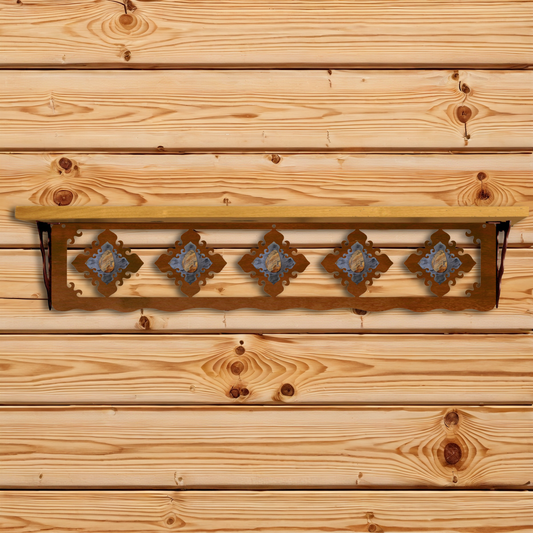 SW-7046 Picture Jasper Stone 34" Shelf