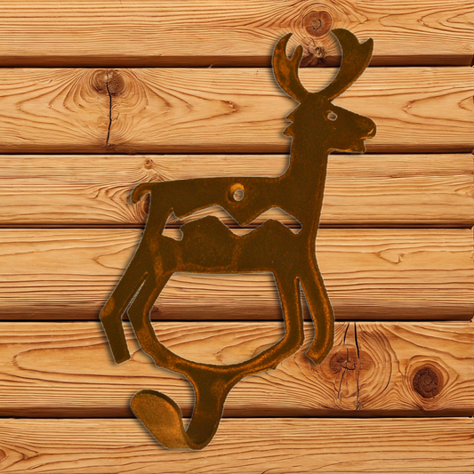 CH-5136 Fetish Deer Single Coat Hook