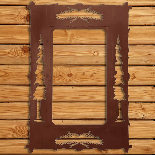 MH-2055 30" Pine Cone Mirror