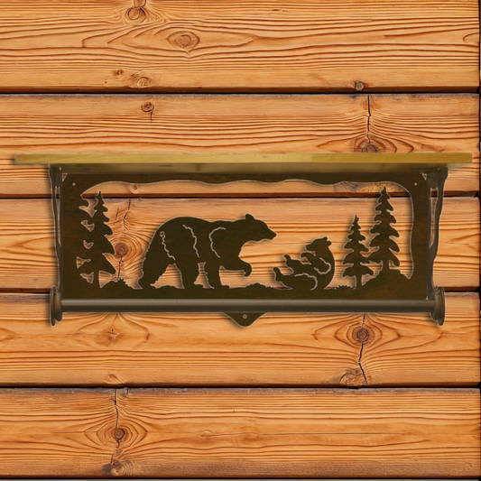 BA-2000 Bear 20" Hand Towel Bar Shelf