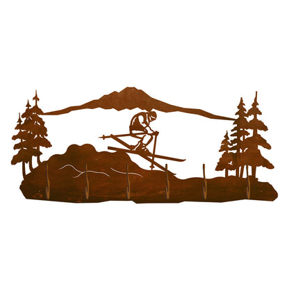 Skier Scenic Six Hook