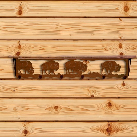 SW-5703 Buffalo 42" Coat Hook Shelf