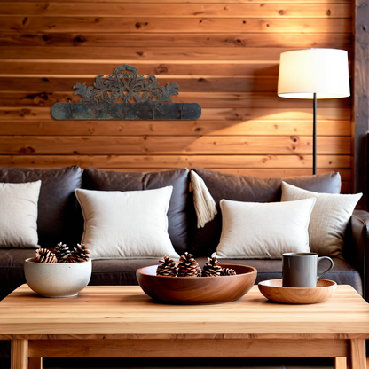 Damask Scenic Five Hook