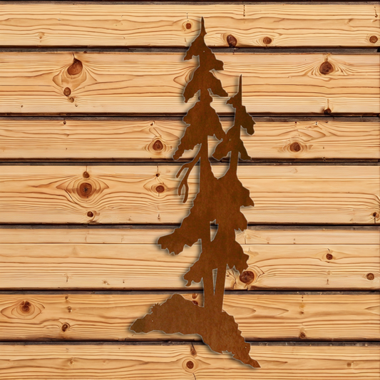 WA-4274 Pine Tree One Wall Art - 42"