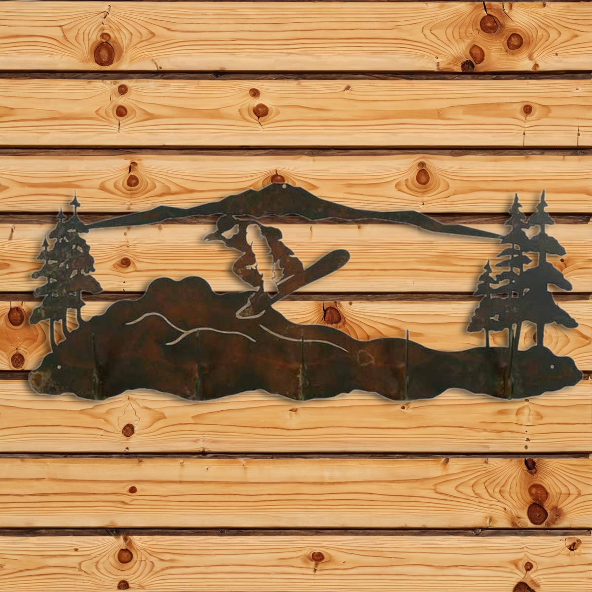 CH-6605 Snowboarder Scenic Five Hook