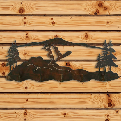 CH-6605 Snowboarder Scenic Five Hook