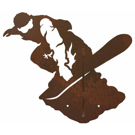 Snowboarder Double Coat Hook