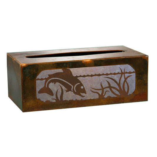 TC-9206 Fish Rectangle Tissue Box Cover