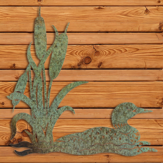 WA-3069 Loon Wall Art - 30"