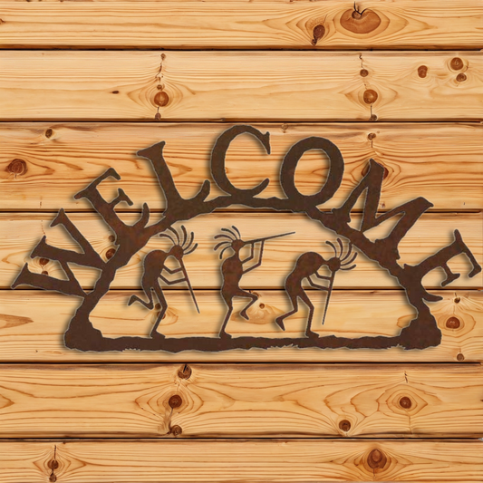 AS-2055 Kokopelli Address Sign