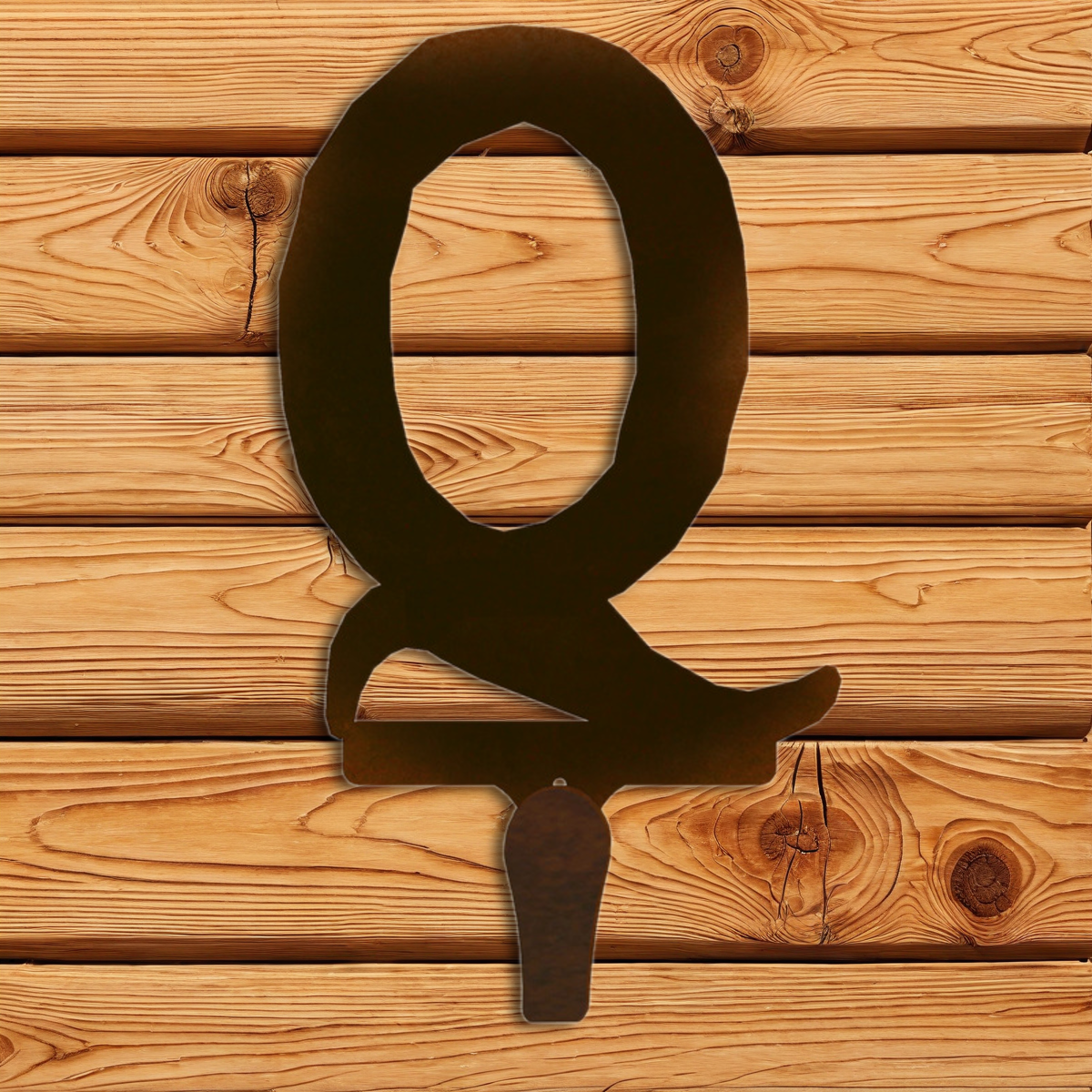 CHL-526 Q Lodge Font Single Coat Hook