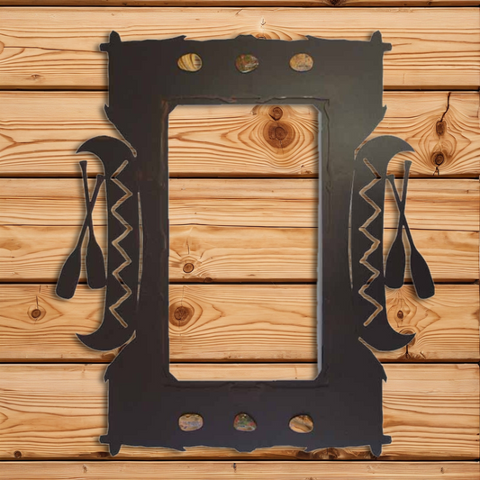 MH-2007 30" Canoe & Paddles Mirror