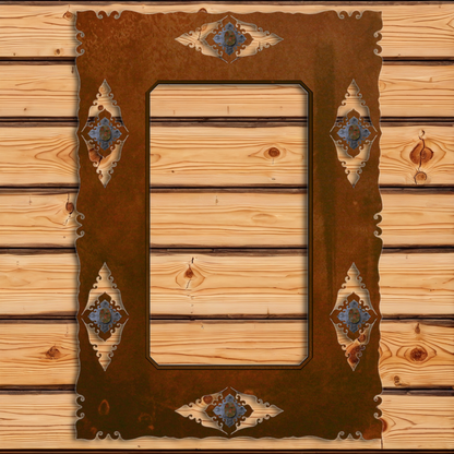 MH-1054 36" Unikite Stone Mirror