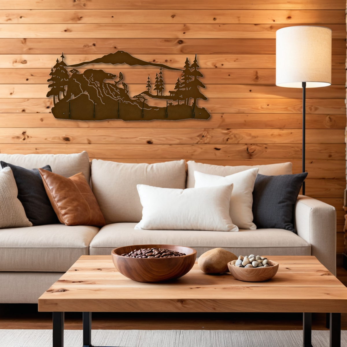 Fishing Bear Scenic Six Hook