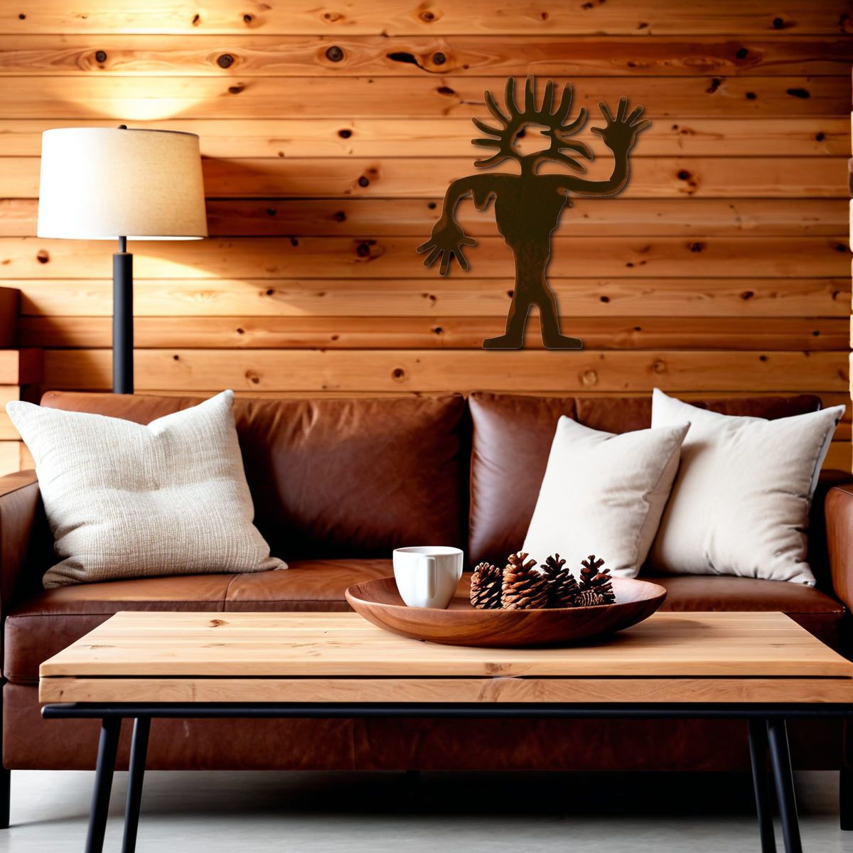 Sunhead Man Wall Art - 30"