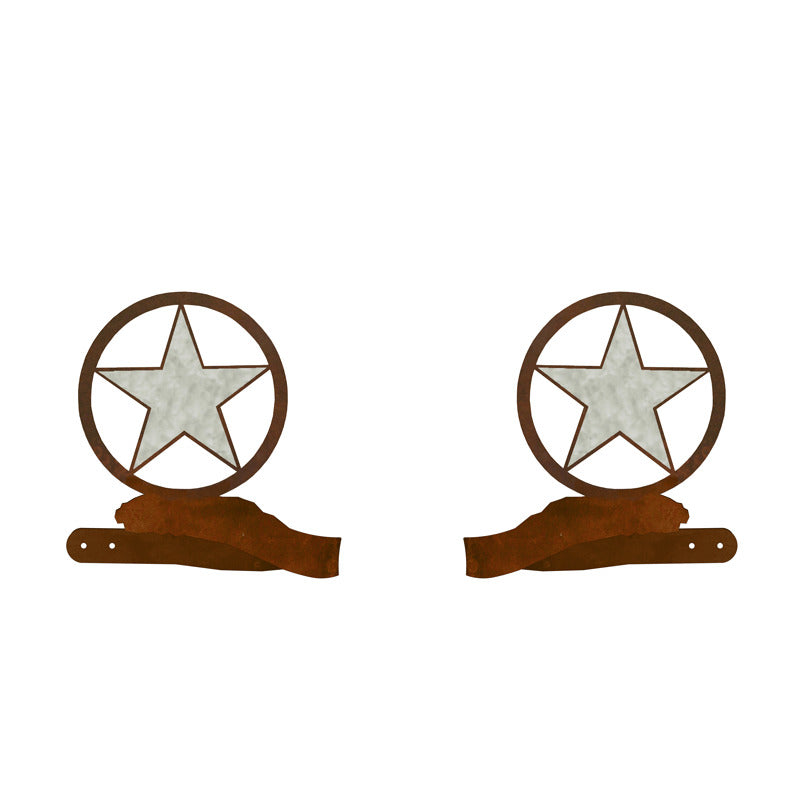 Texas Star Tie Back Burnished