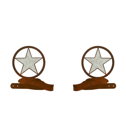 Texas Star Tie Back Burnished