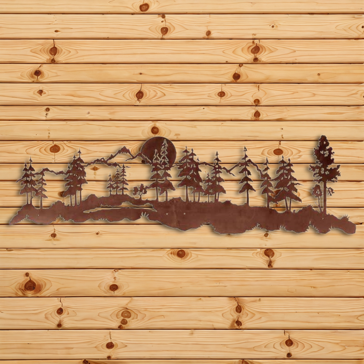 WA-8410 Midnight Moon Wall Art - 84"