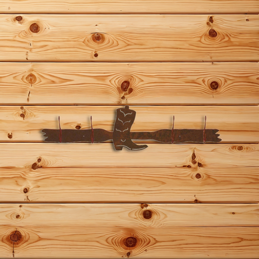 CH-5414 Cowboy Boot Four Hook