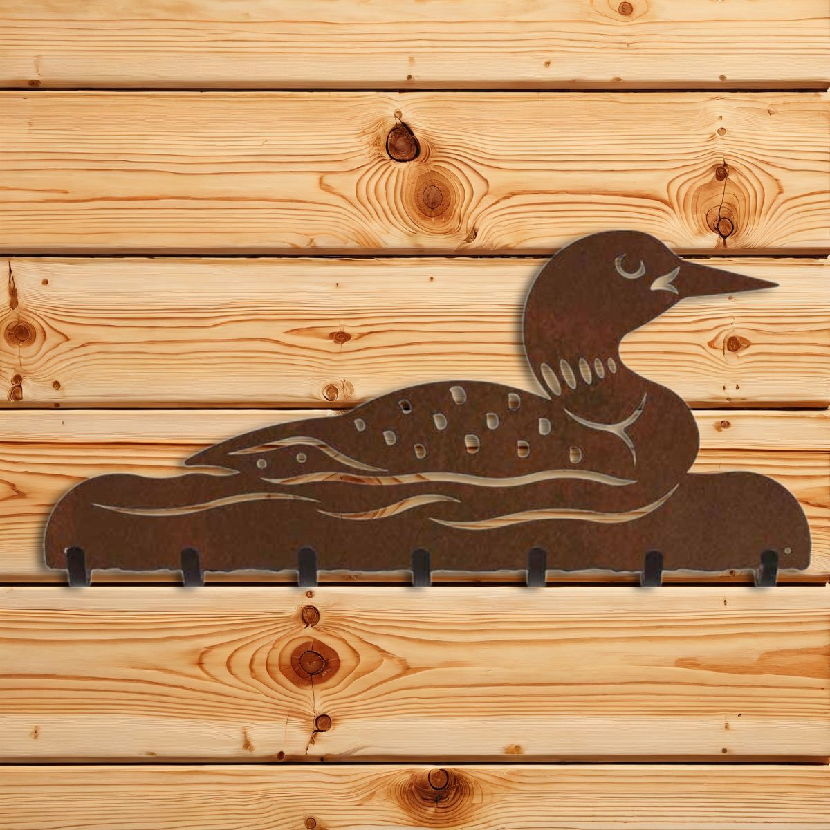 KC-2097 Loon Key Chain Holder