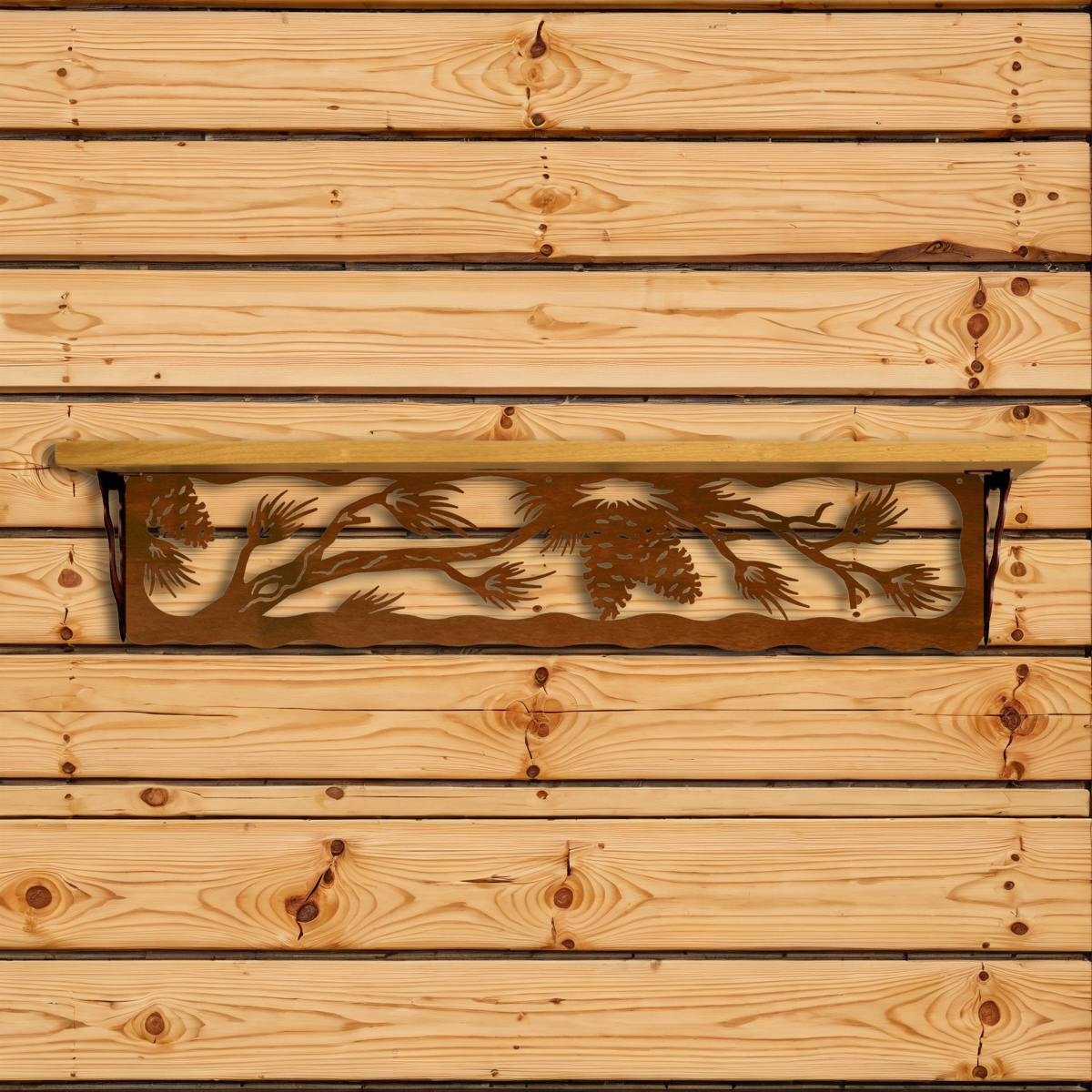 SW-7008 Pine Cone 34" Shelf