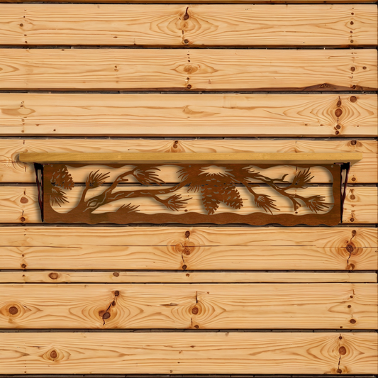 SW-7008 Pine Cone 34" Shelf