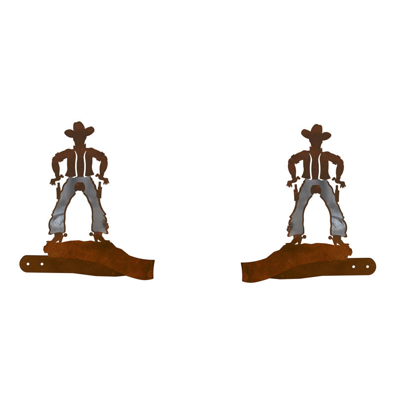 DR-9005 Cowboy Tie Back Burnished