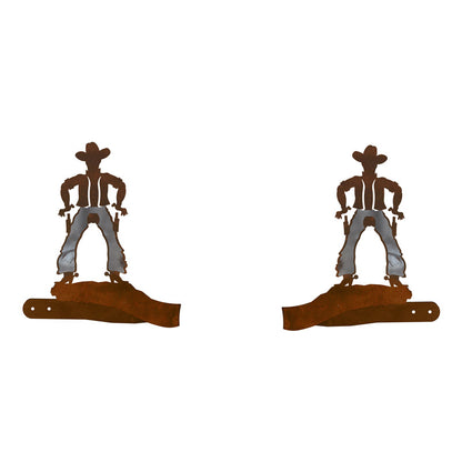 DR-9005 Cowboy Tie Back Burnished