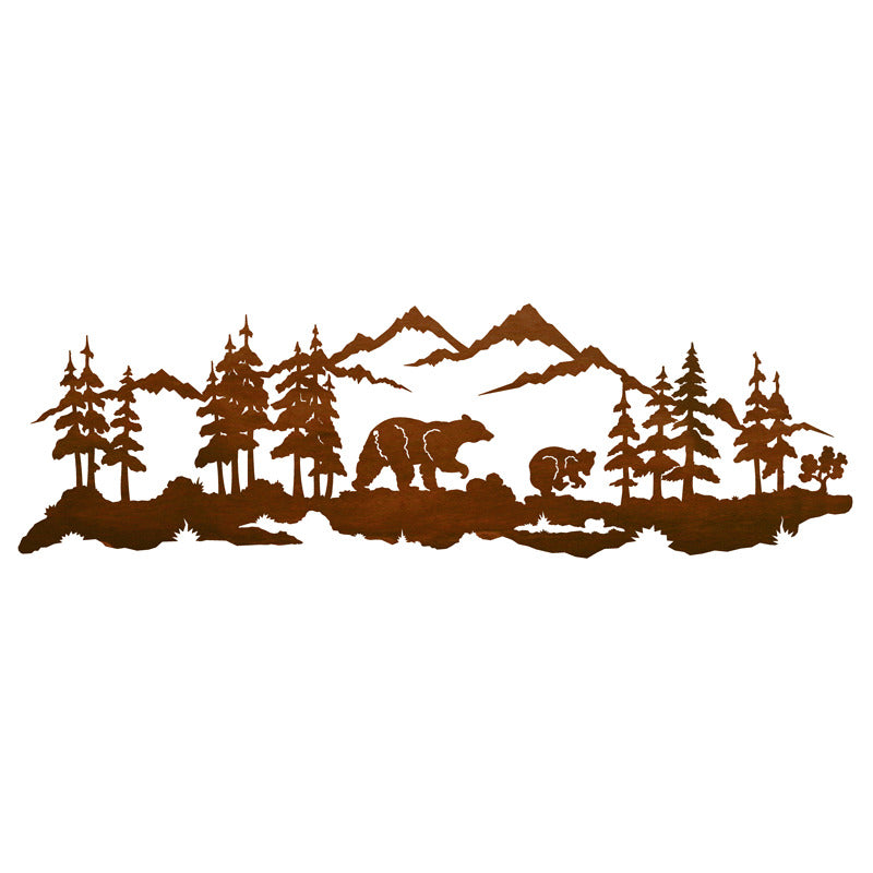 Bear Family Wall Art - 42"