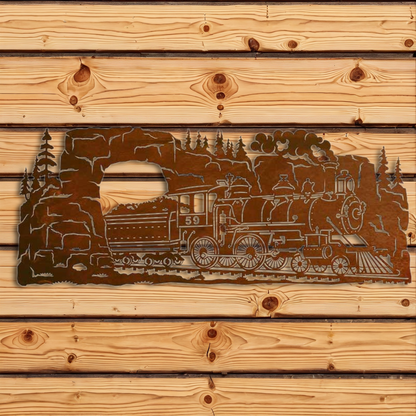 WA-4231 Train Locomotive Wall Art - 42"