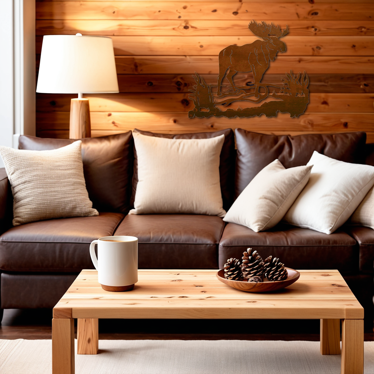 Moose Wall Art - 30"