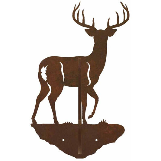 White Tail Deer Double Coat Hook