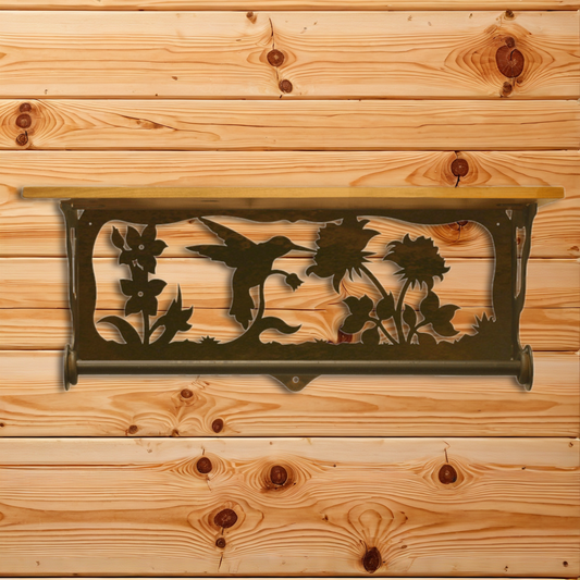 BA-2026 Hummingbird 20" Hand Towel Bar Shelf