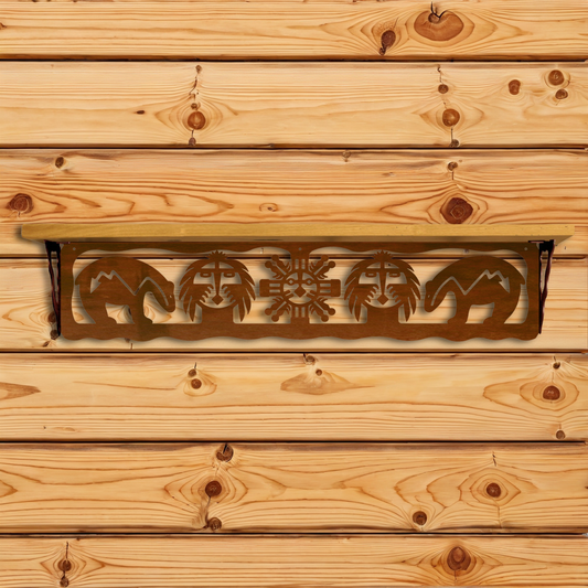 SW-7022 Fetish Bear 34" Shelf