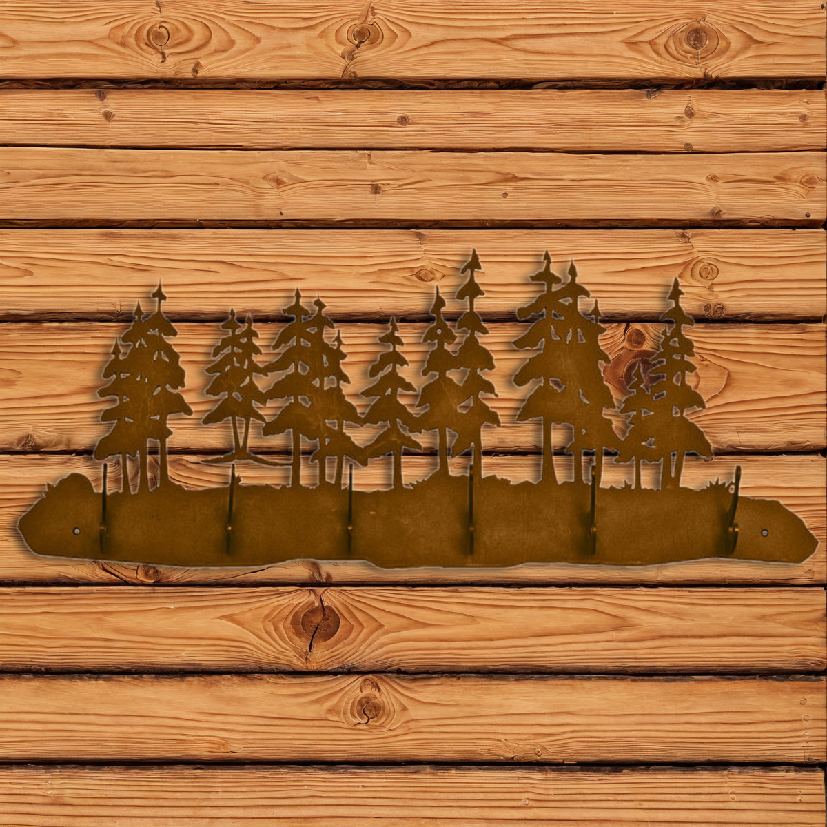 CH-5726 Pine Forest Scenic Six Hook