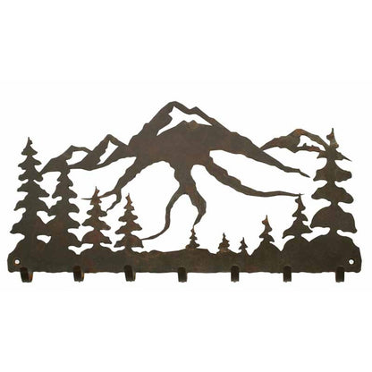 Mountain Scene Key Chain Holder