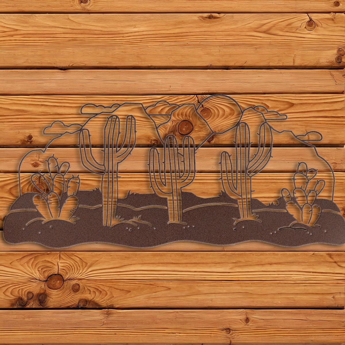 WA-1320 Warm Desert Scene Wall Art