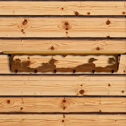 SW-5719 Loon 42" Coat Hook Shelf
