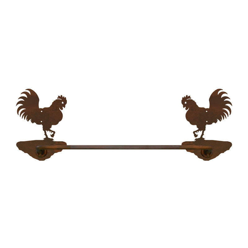 BA-8930 Rooster Hand Towel Bar
