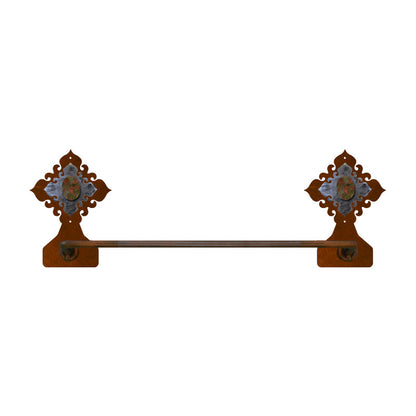 BA-7445 Unakite Stone Burnished Hand Towel Bar