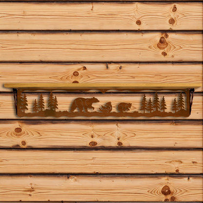 SW-8000 Bear Family 42" Shelf