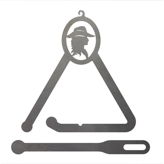 DB-5003 Cowgirl Head Dinner Bell