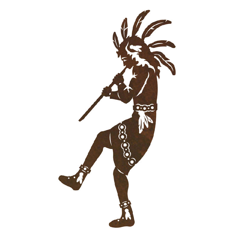 Flute Player Three 42" Wall Art